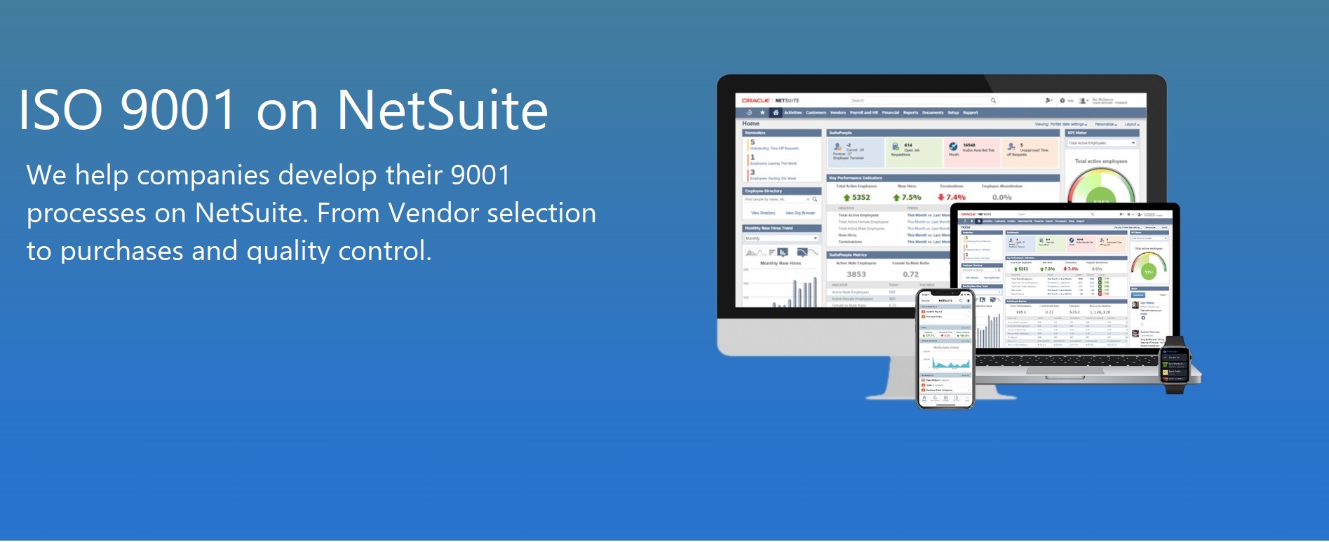 caw netsuite iso 9001